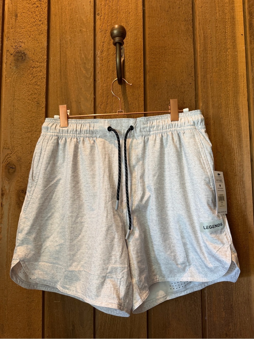Legends Men's Grey Luka Shorts